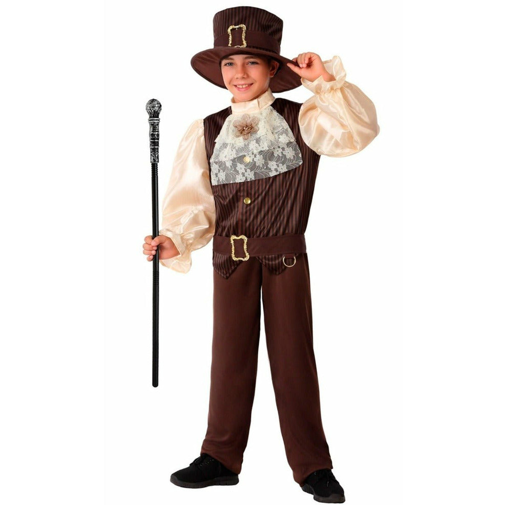 Disfraz de Steampunk Marrón para niño | Don Disfraz