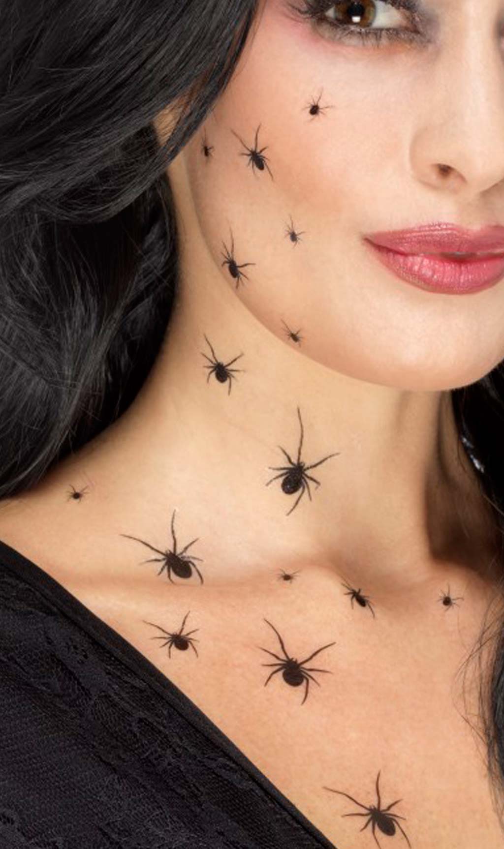 Tatouages de Toiles Araignées Noires