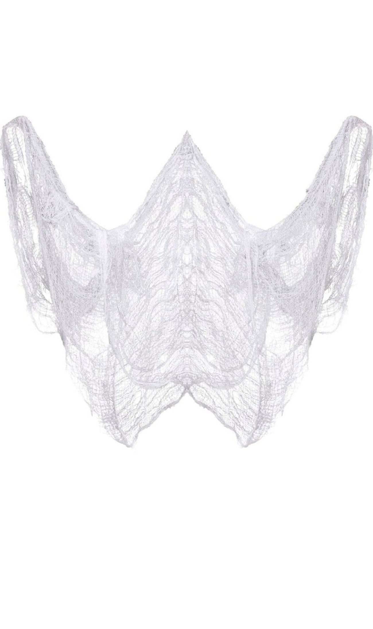 Grand Tissu de Décoration Blanc