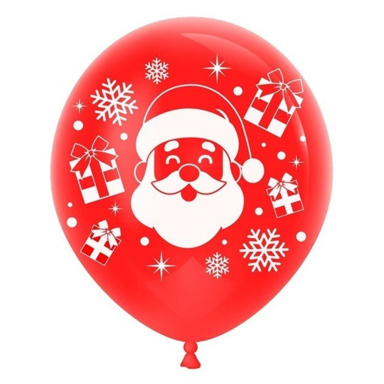 10 Ballons Père Noël