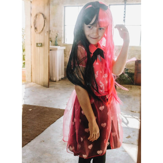 Perruque Monster High™ Draculaura enfant