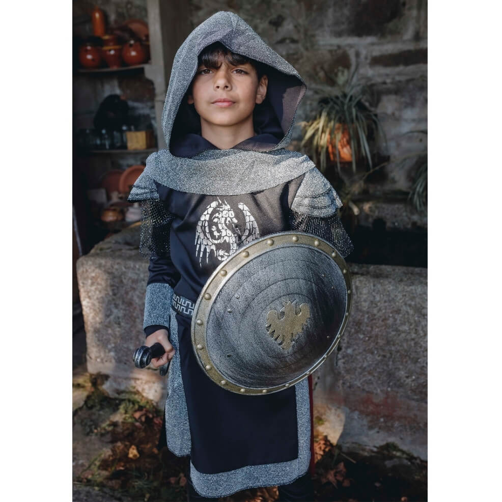 Déguisement de Chevalier Médiéval Sombre pour enfant
