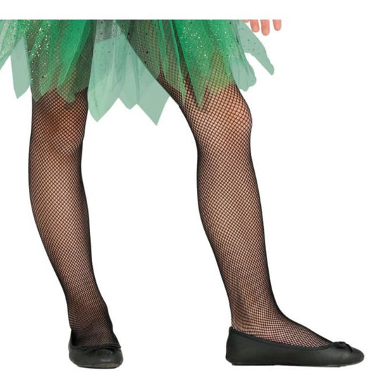 Collant résille petit Noir pour enfant