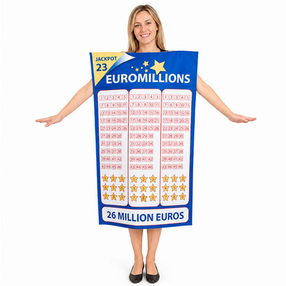 Déguisement EuroMillion adulte