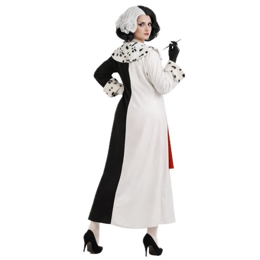 Déguisement Cruella Manteau femme