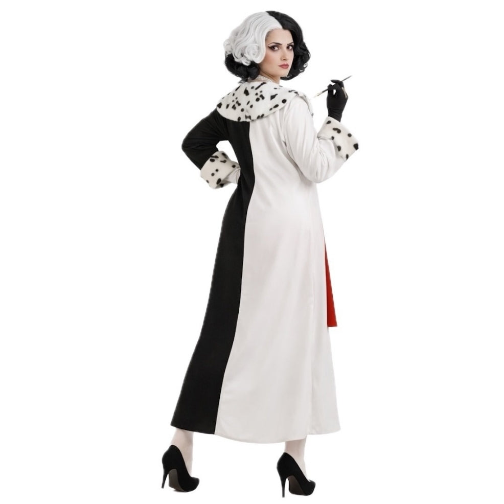 Déguisement Cruella Manteau femme