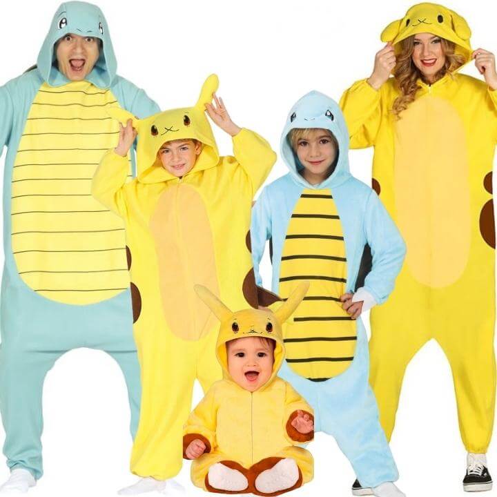 Déguisements de groupe Pokémon
