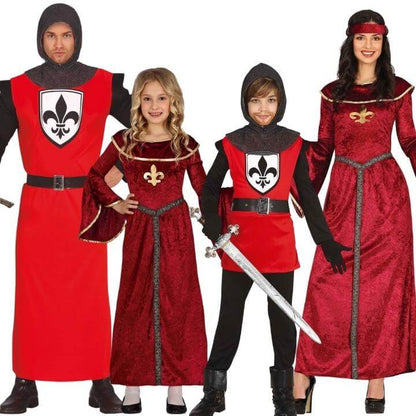 Déguisements en groupe de Nobles Médiévaux