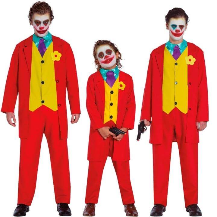 Déguisements en groupe de Jokers