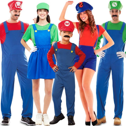 Déguisements de groupe Mario et Luigi Bros
