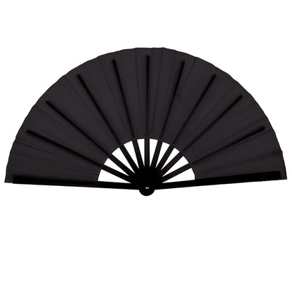 Éventail Noir Grand