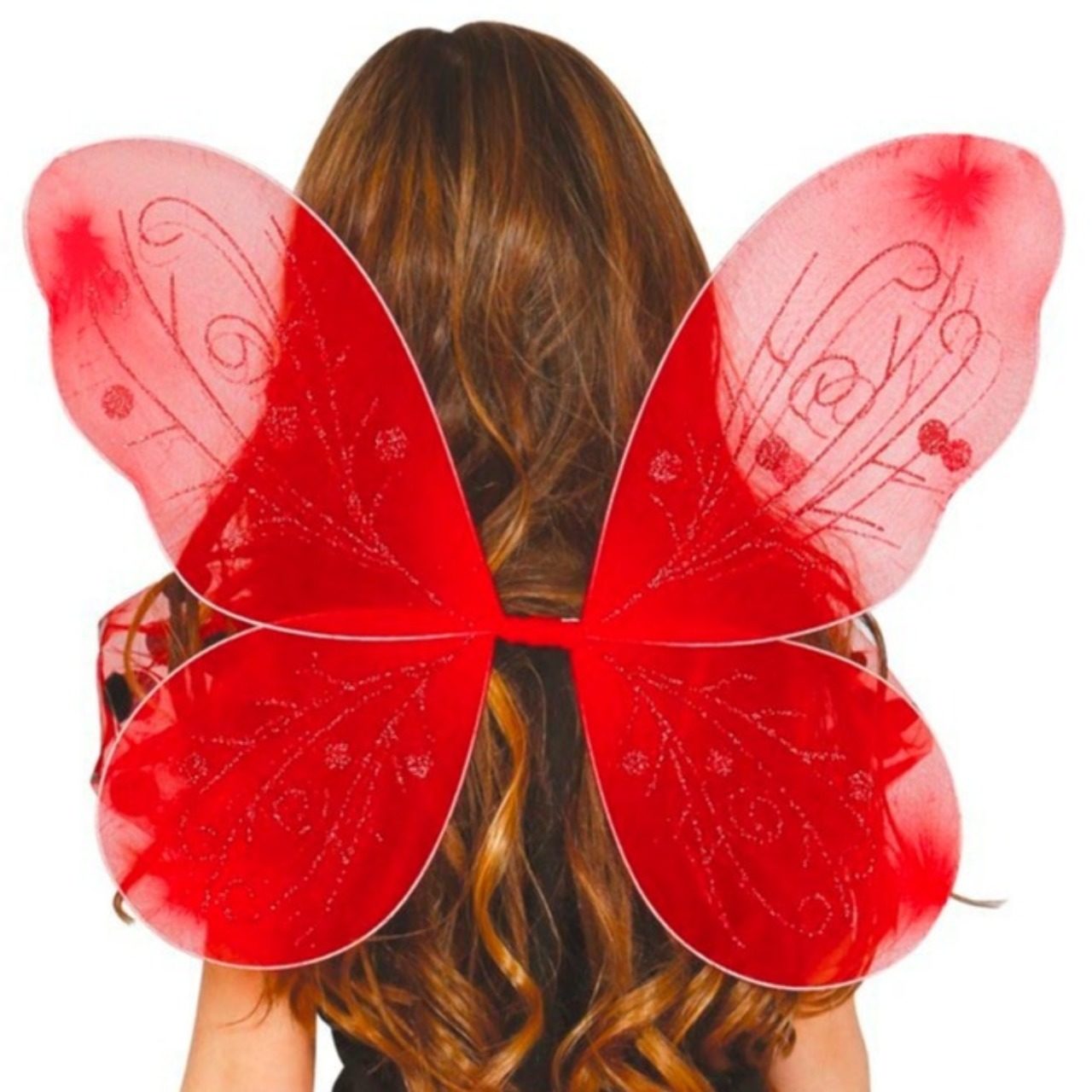 Ailes Illusion Rouges Enfant