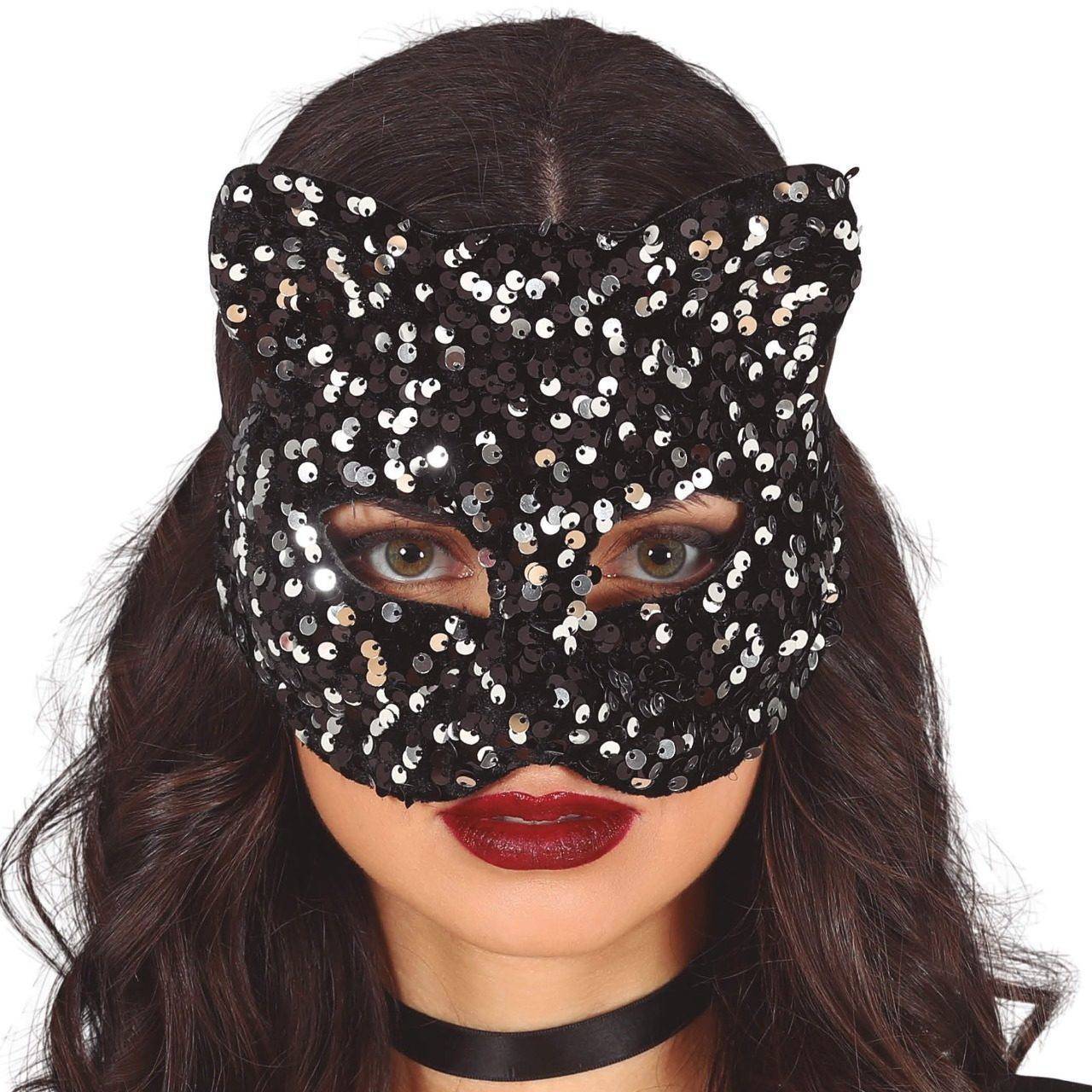 Loup de chat à paillettes