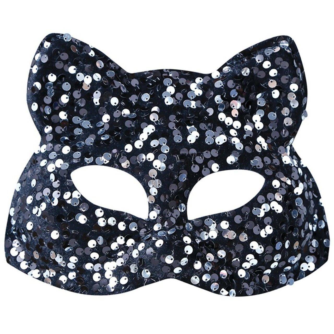 Loup de chat à paillettes