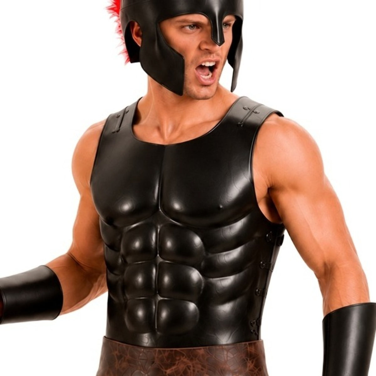 Armure de Gladiateur Noire Cuir