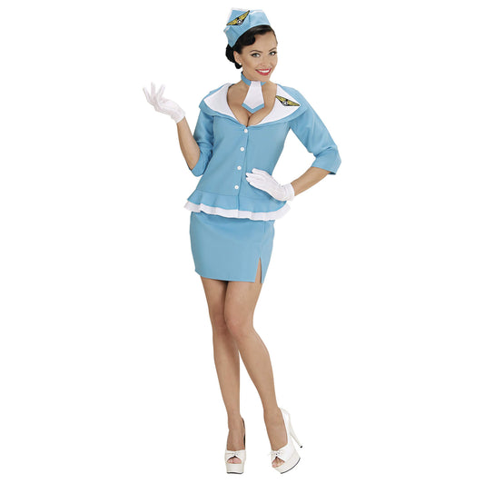 Déguisement Hôtesse de l'Air Rétro femme
