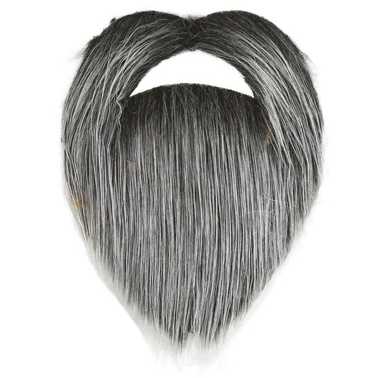 Barbe avec Moustache Grise