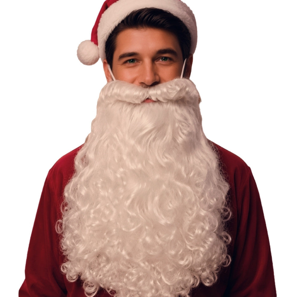 Barbe de Père Noël longue