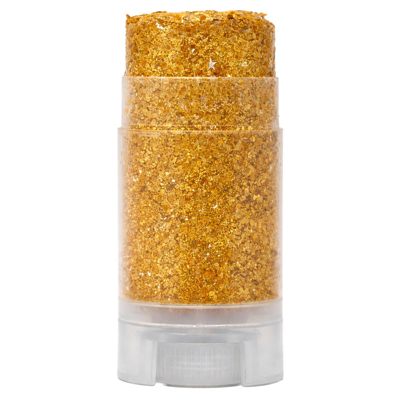Stick Maquillage à Paillettes Dorées