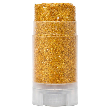 Stick Maquillage à Paillettes Dorées