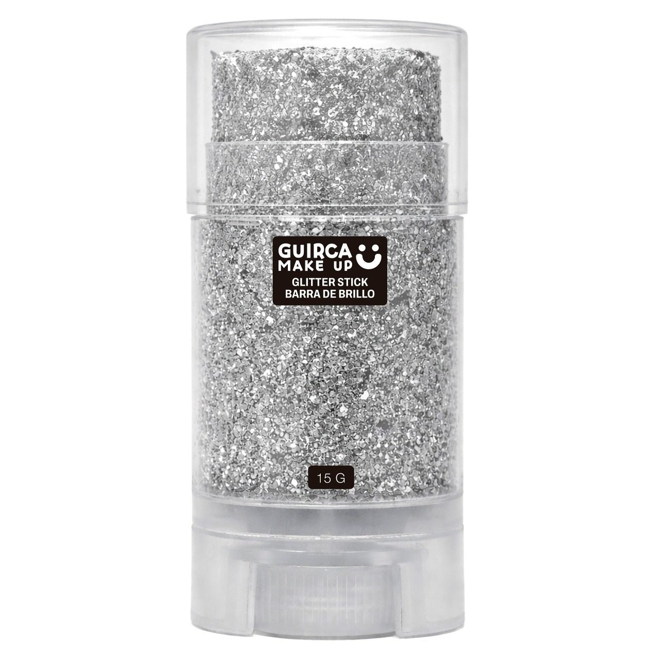 Stick Maquillage à Paillettes Argent