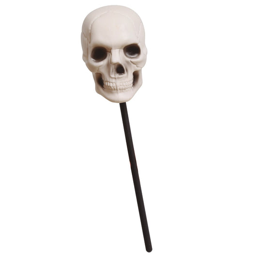 Bâton de Sorcier Tête de Mort