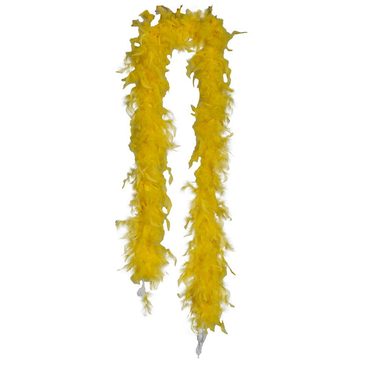 Boa de Plumes Jaune 80g