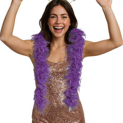 Boa en Plumes Lila 80gr