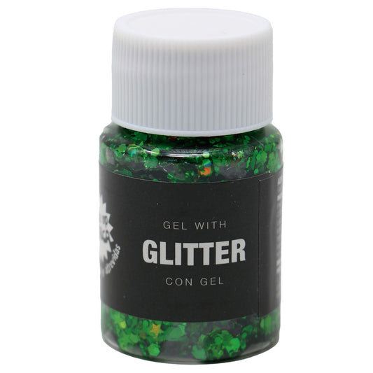 Pot de Gel Pailleté Vert
