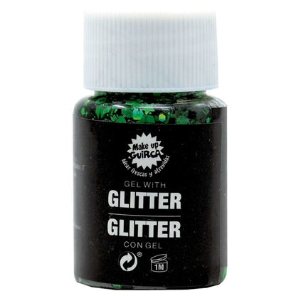 Pot de Gel Pailleté Vert