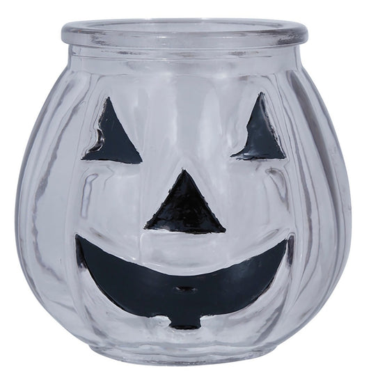 Citrouille en verre pour Bougie