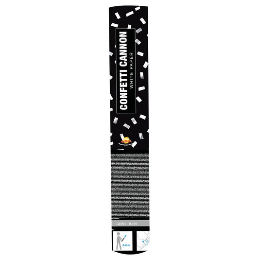 Canon de Confettis Blanc pour mariages