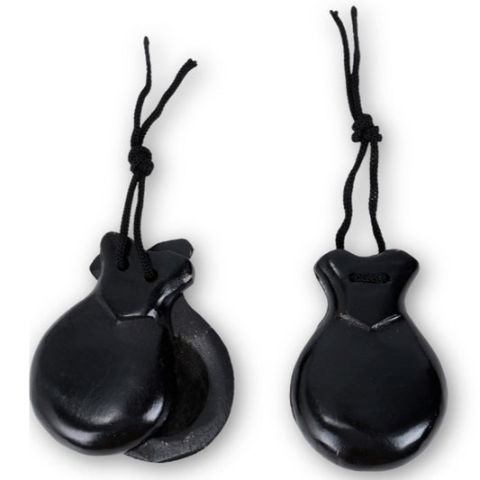 Castagnettes de flamenco Noires Unies
