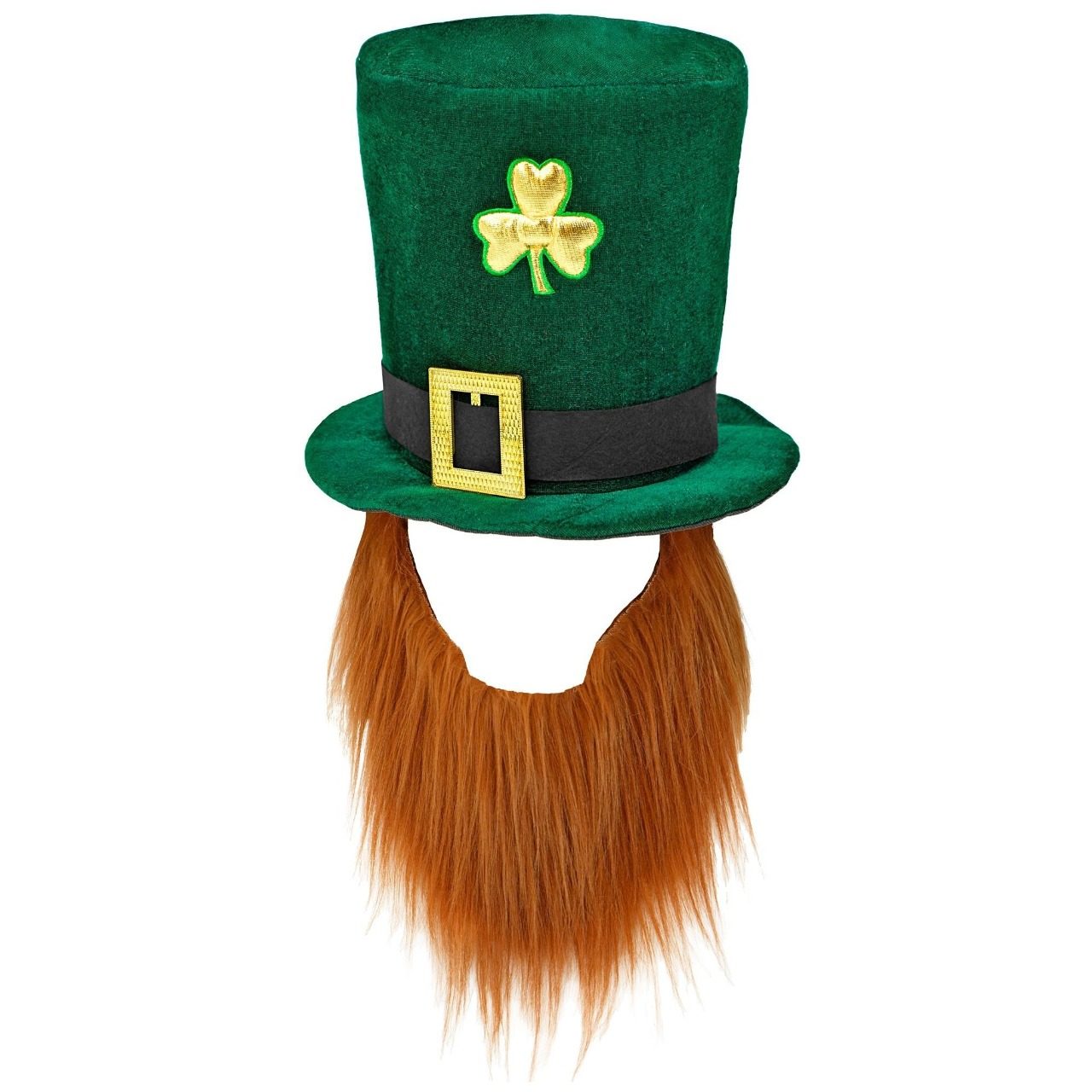 Haut-de-forme Saint Patrick avec barbe