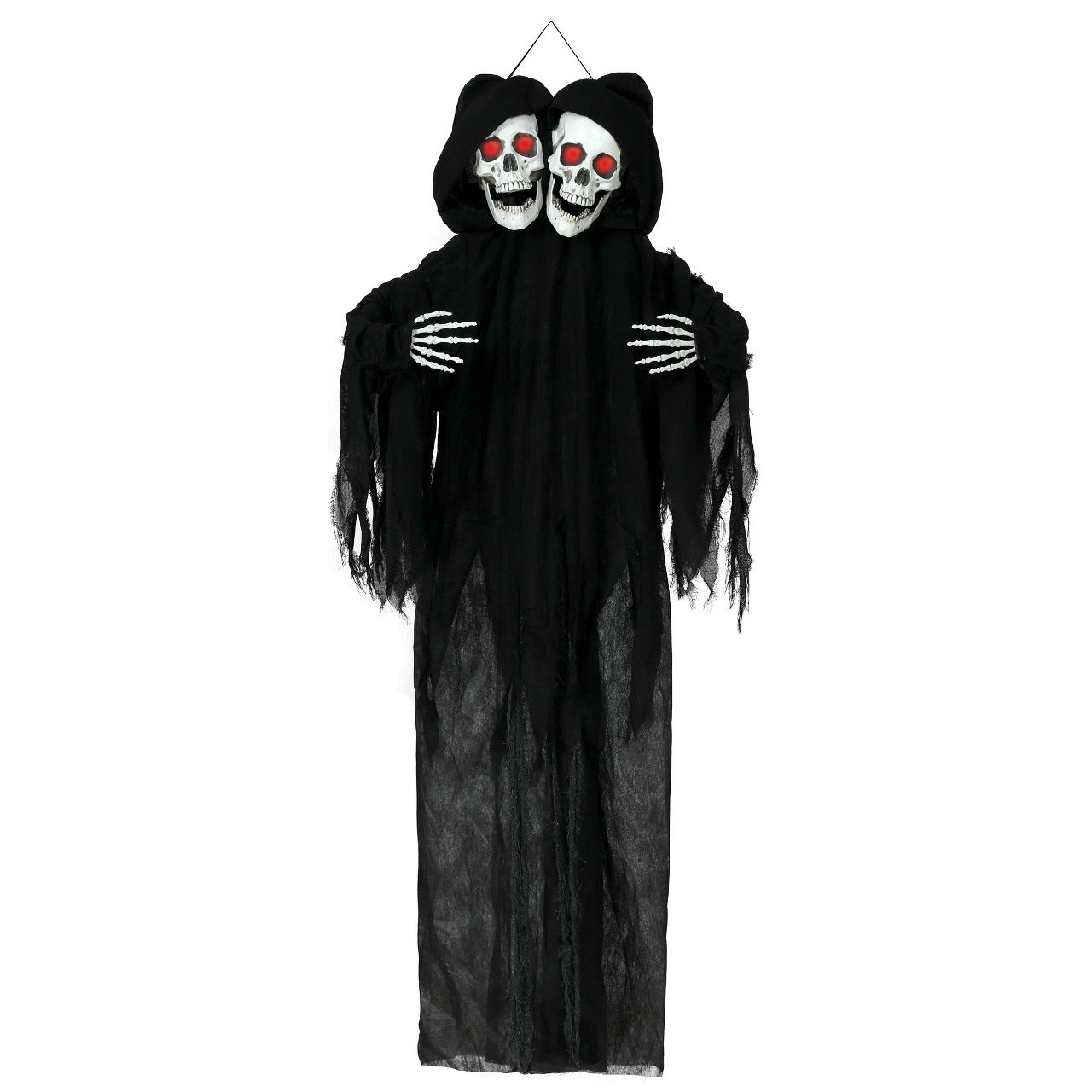 Pendentif Double Crâne