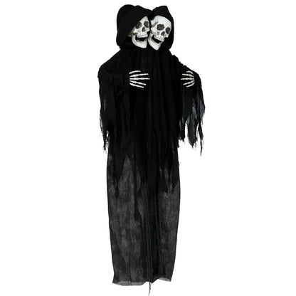 Pendentif Double Crâne