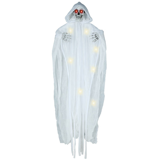 Pendentif de Squelette Blanc Lumineux