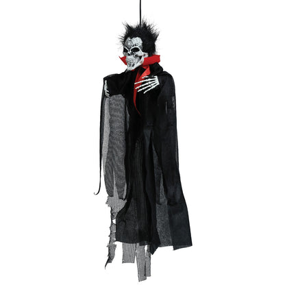 Décoration à Suspendre de Squelette Vampire sinistre