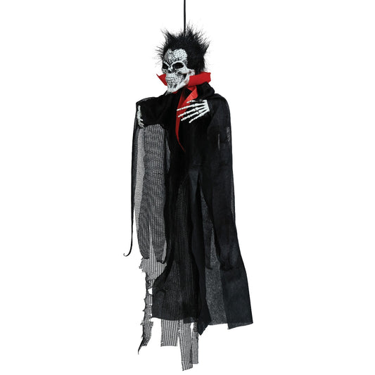 Décoration à Suspendre de Squelette Vampire sinistre
