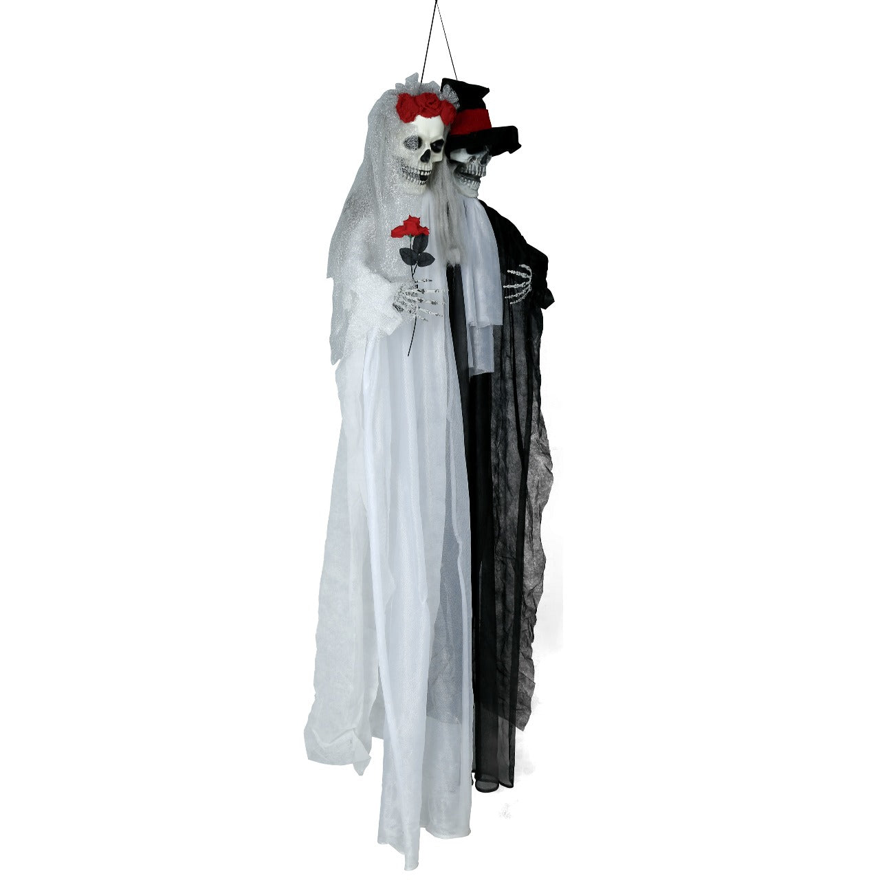 Pendentif de Mariés Squelettes Sinistres