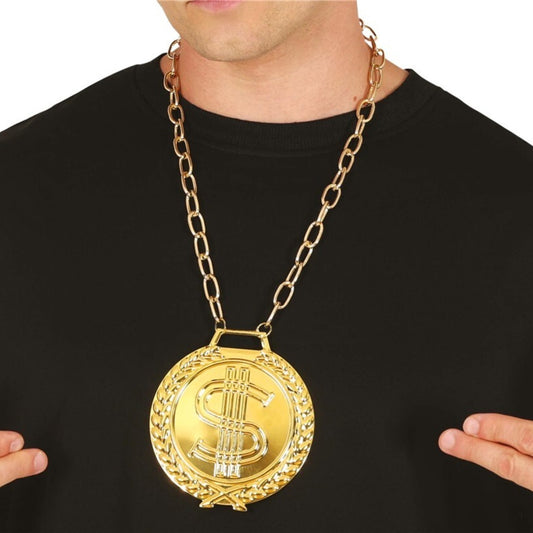 Collier Pendentif Médaillon Dollar