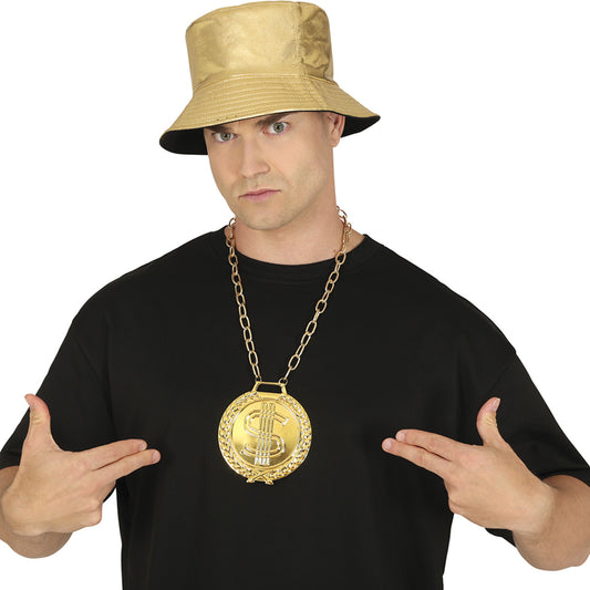 Collier Pendentif Médaillon Dollar
