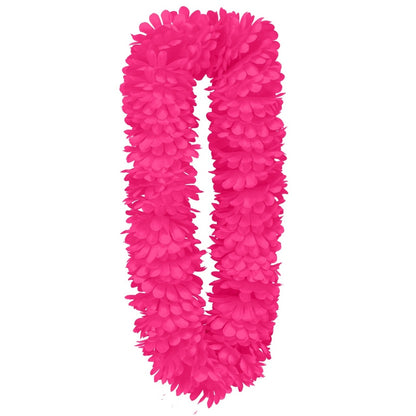 Collier Hawaïen Fuchsia Deluxe