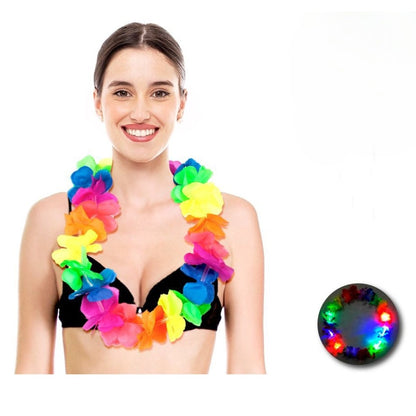 Collier Hawaïen avec Lumière