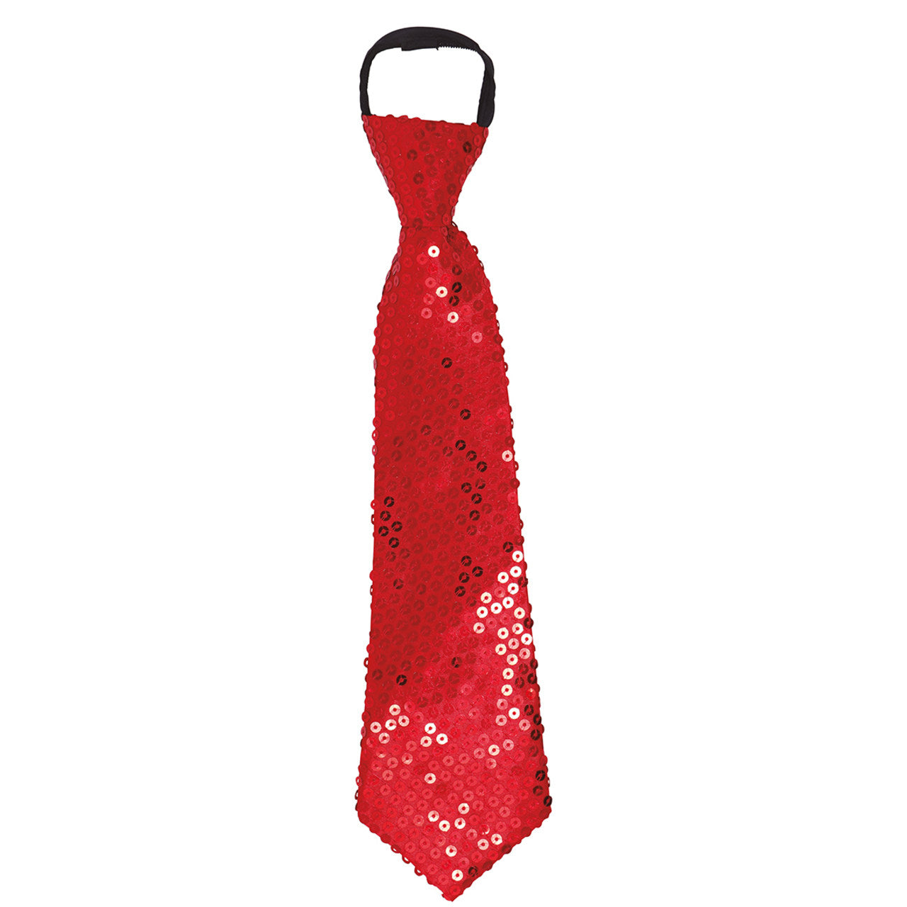 Cravate à Paillettes Rouge