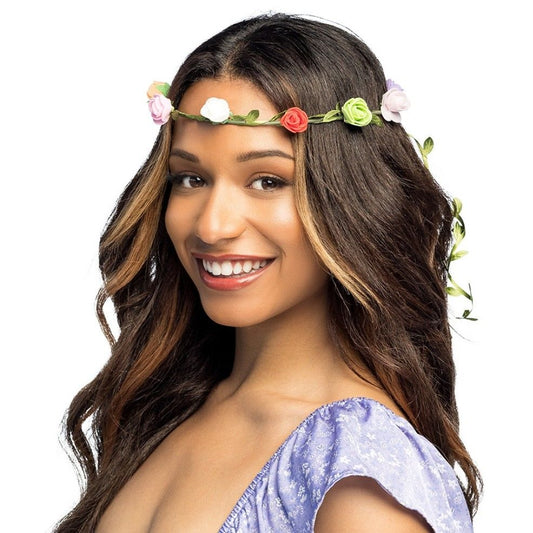 Couronne de Fleurs Colorée