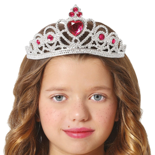 Couronne de Princesse Rose pour enfants