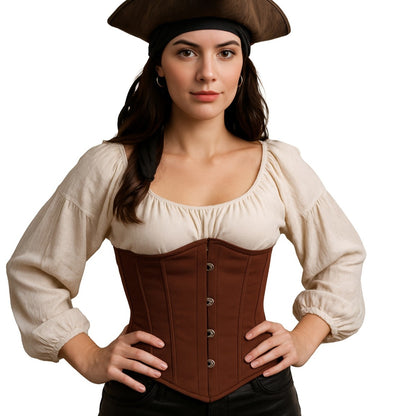 Corset Marron Bustier