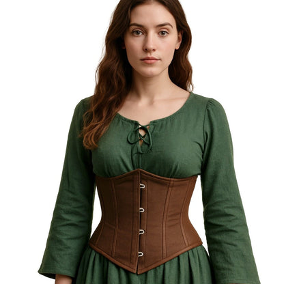 Corset Marron Bustier