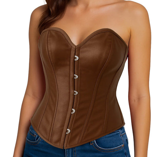 Corset Marron Coeur